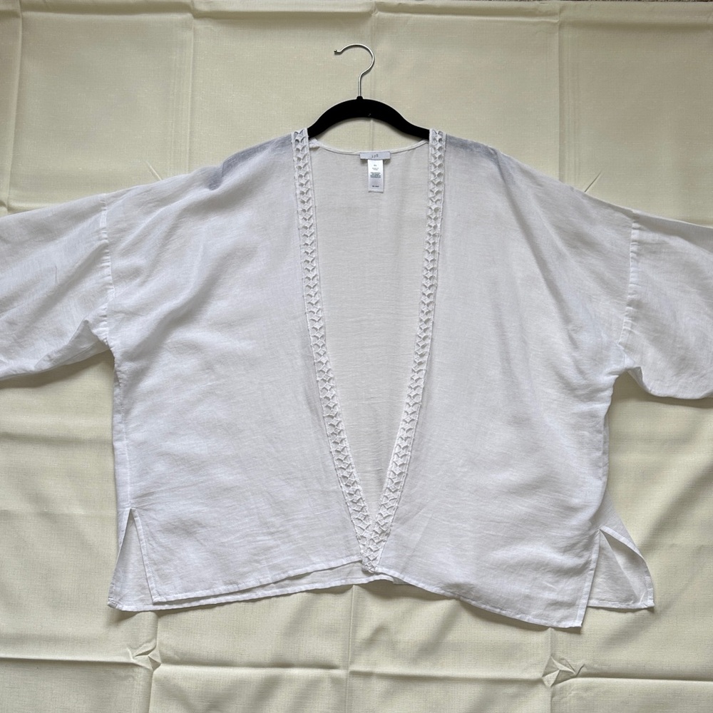 J. Jill Lightweight Open Front Cardigan